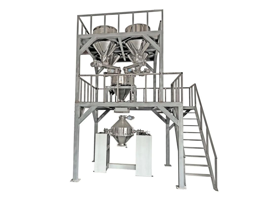 惠文機(jī)械預(yù)拌粉自動配料秤配套全自動混合機(jī)生產(chǎn)線 提升食品添加劑生產(chǎn)效率與精準(zhǔn)度