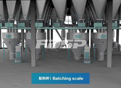 年產(chǎn)6萬噸小豬料與年產(chǎn)60萬噸育肥豬料生產(chǎn)線配料秤的設(shè)計與應(yīng)用